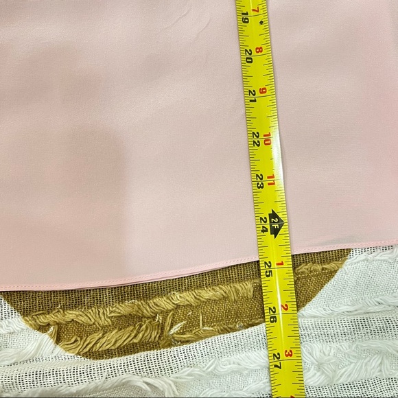 Lauren Ralph Lauren Womens Pink 100% Silk Blouse Long Flutter Sleeve Sz S Casual - Picture 6 of 8